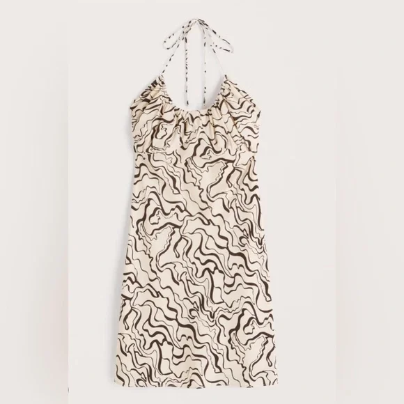 A&F Halter Mini Dress, S - Picture 3 of 7